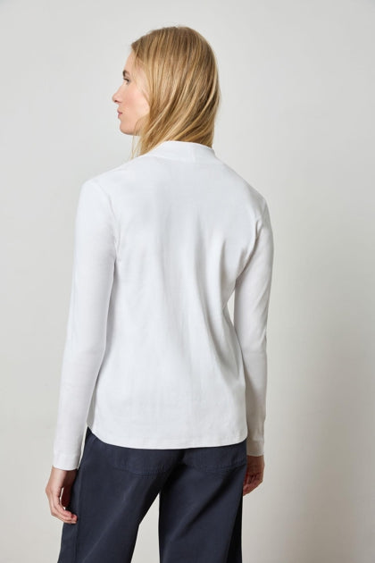 White Classic Cardigan