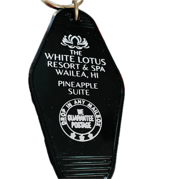 White Lotus Motel Key Fob Madison's Niche 