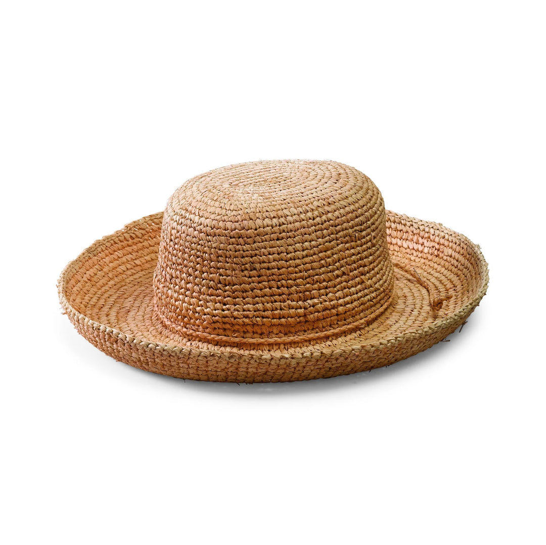 Women's Crocheted Raffia Kettle Brim Hat
RHL10OSNAT
807928001979
