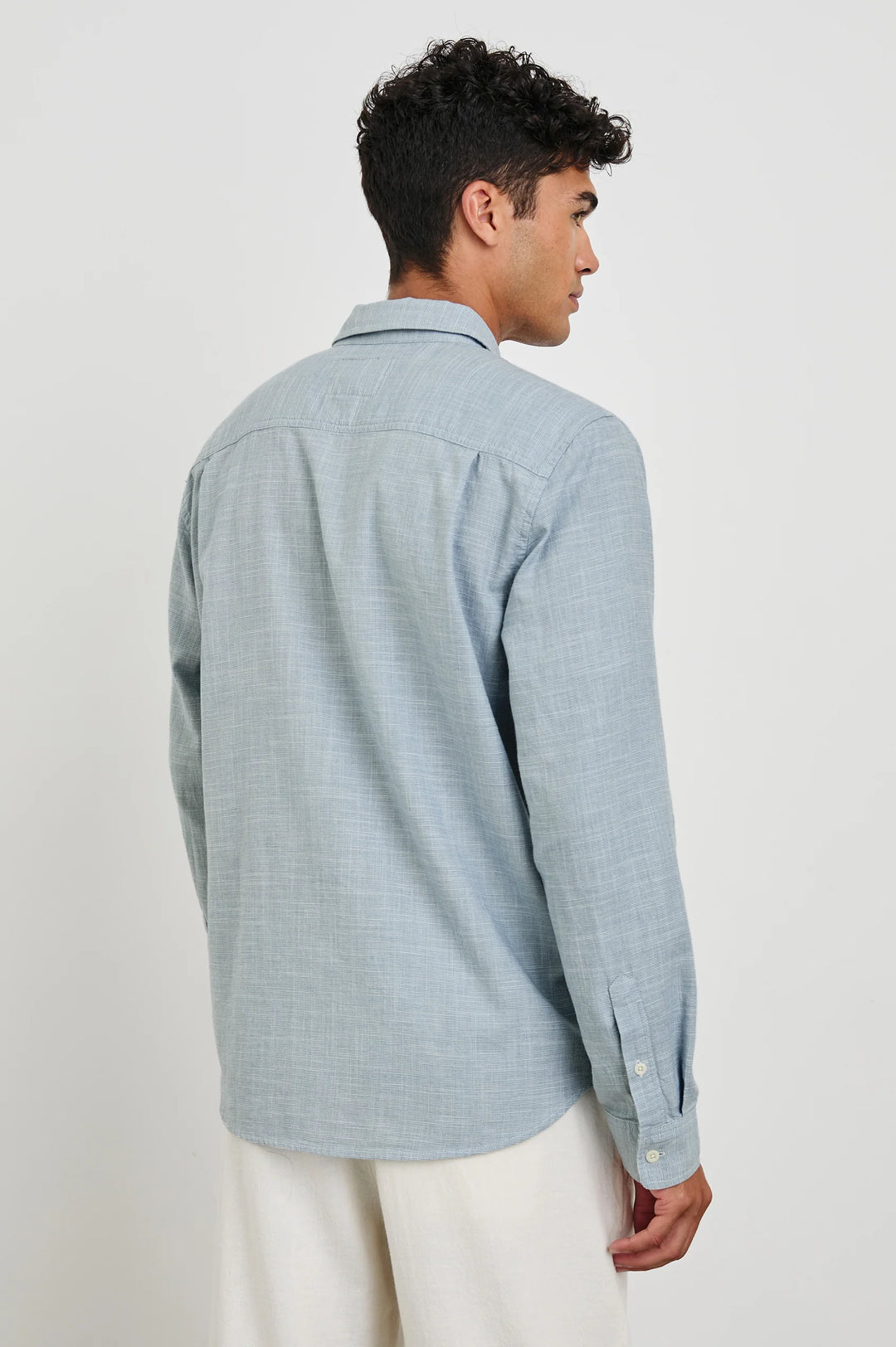 Wyatt Shirt in Tidal Etch