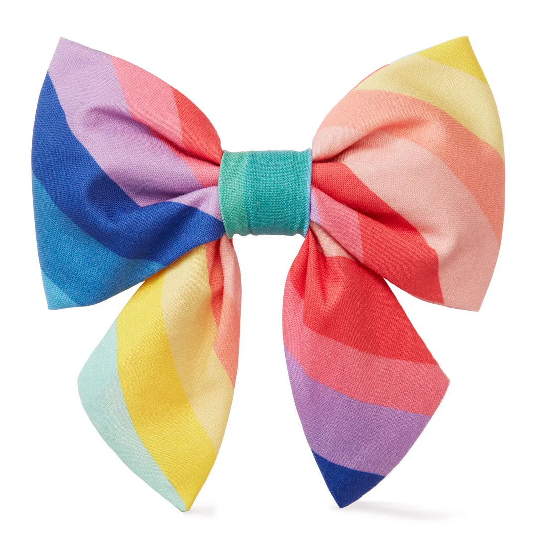 Over The Rainbow Lady Bow - Madison's Niche 