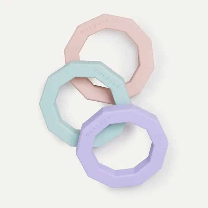 Rubber Decagon in Peach - Madison's Niche 