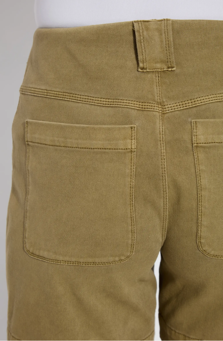Antique Wash Green Denim Short
