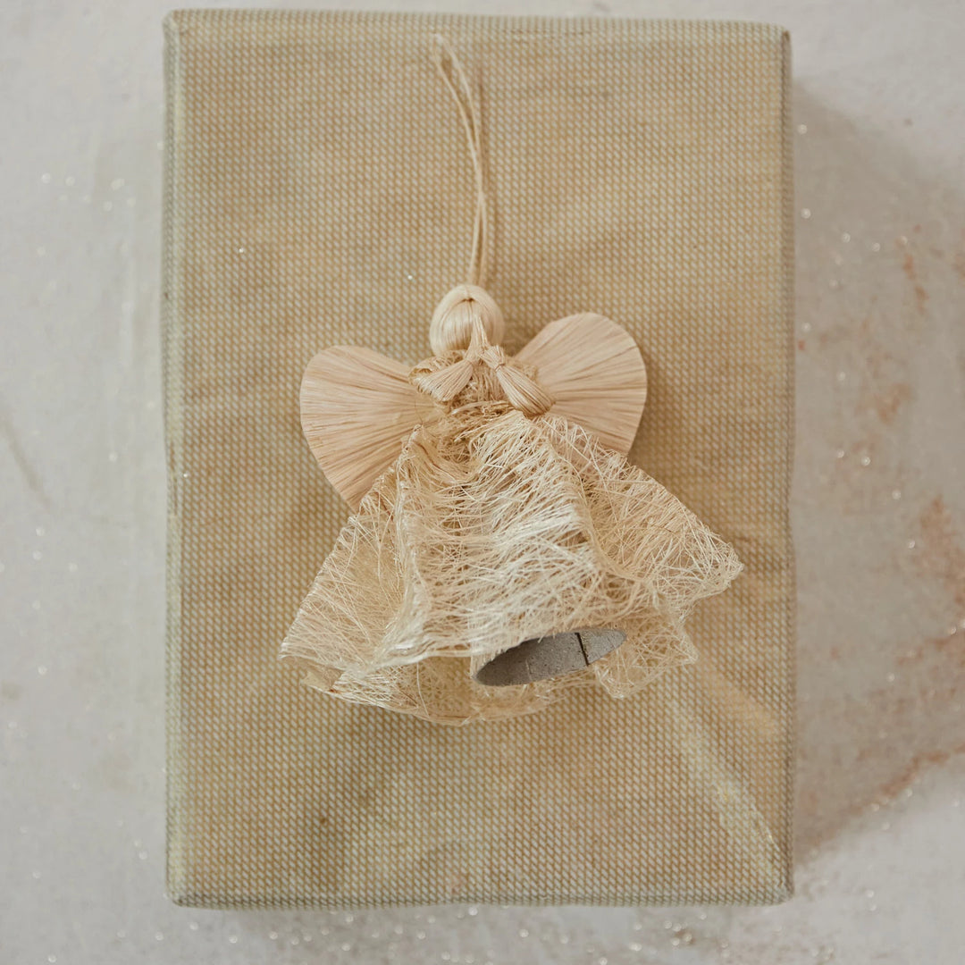Abaca Angel Ornament - Madison's Niche 