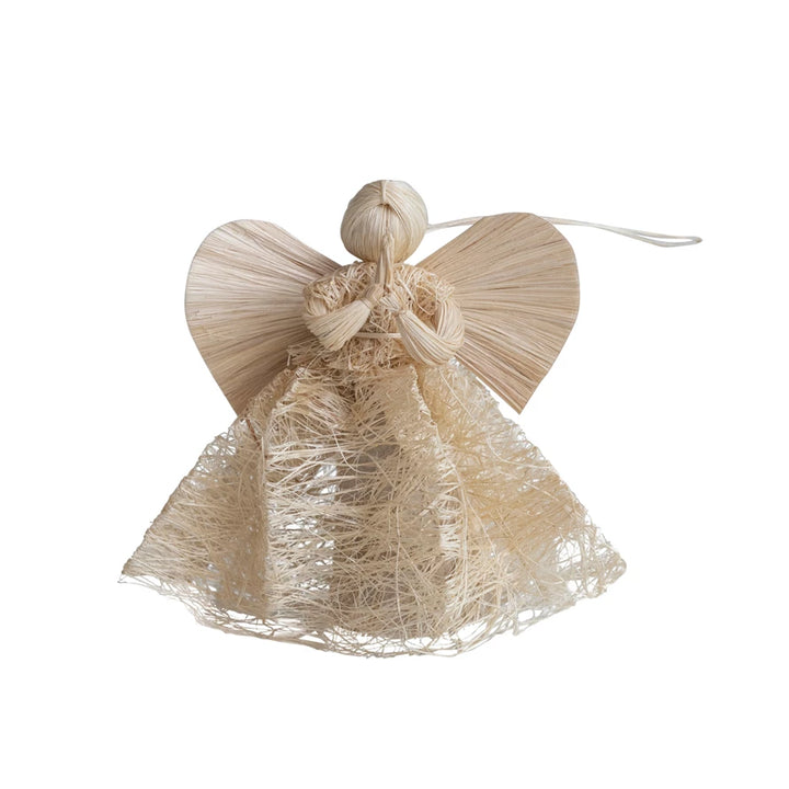 Abaca Angel Ornament - Madison's Niche 