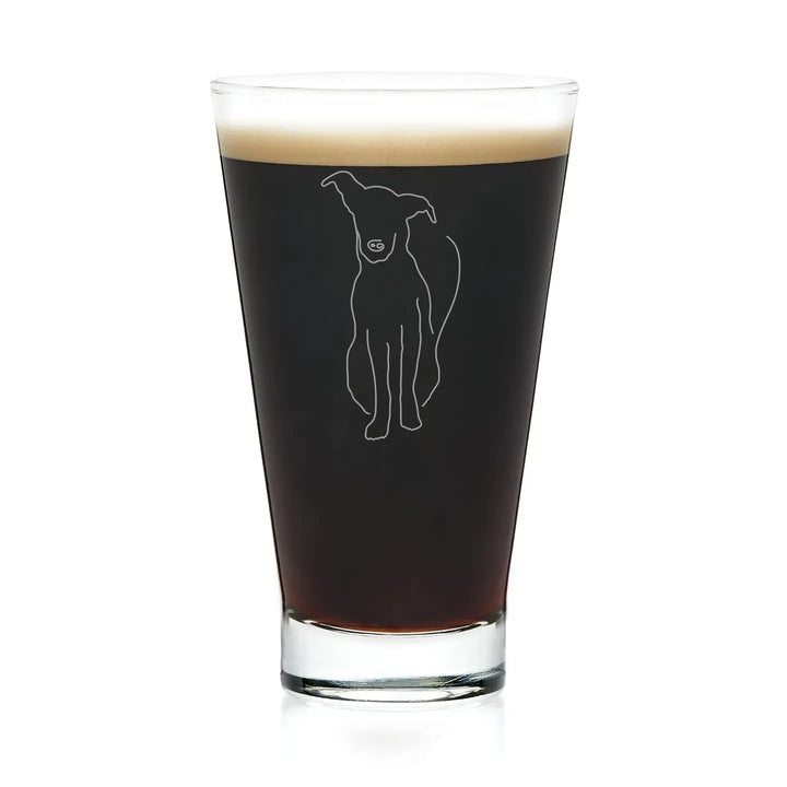 Dog Hi-Ball Glass - Madison's Niche 