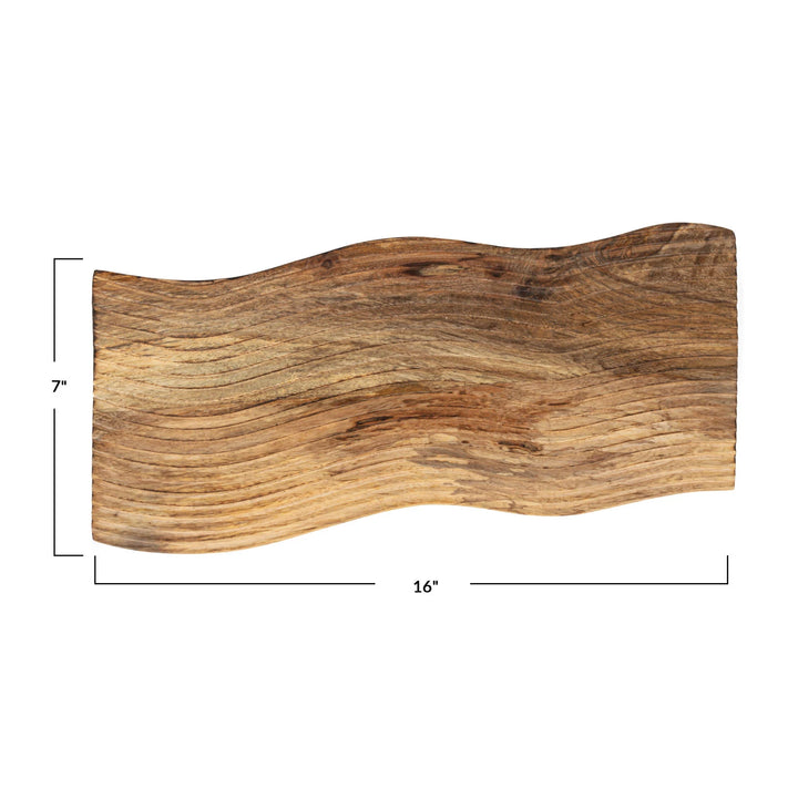 Grooved Mango Wood Board - Madison's Niche 