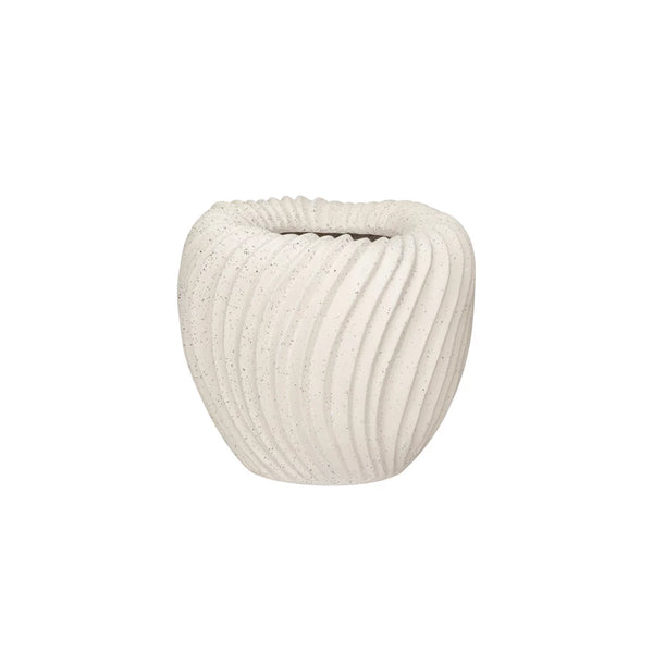 Pleated Sand Planter Madison's Niche 