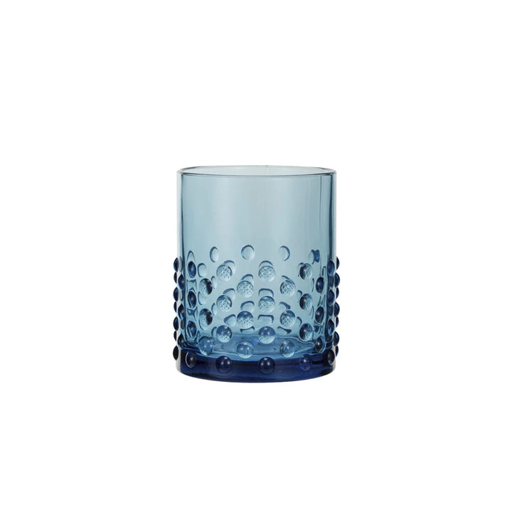 Blue Hobnail Glass