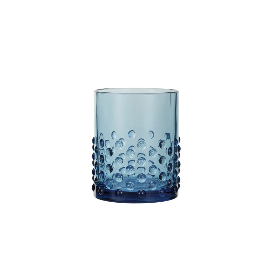 Blue Hobnail Glass - Madison's Niche 