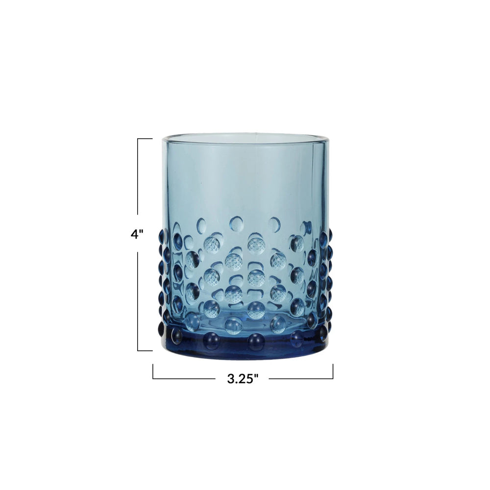 Blue Hobnail Glass - Madison's Niche 