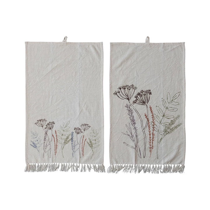 Flowers Kitchen Towel - Madison's Niche 