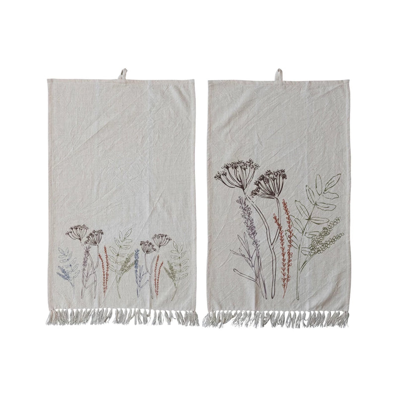 Flowers Kitchen Towel - Madison's Niche 