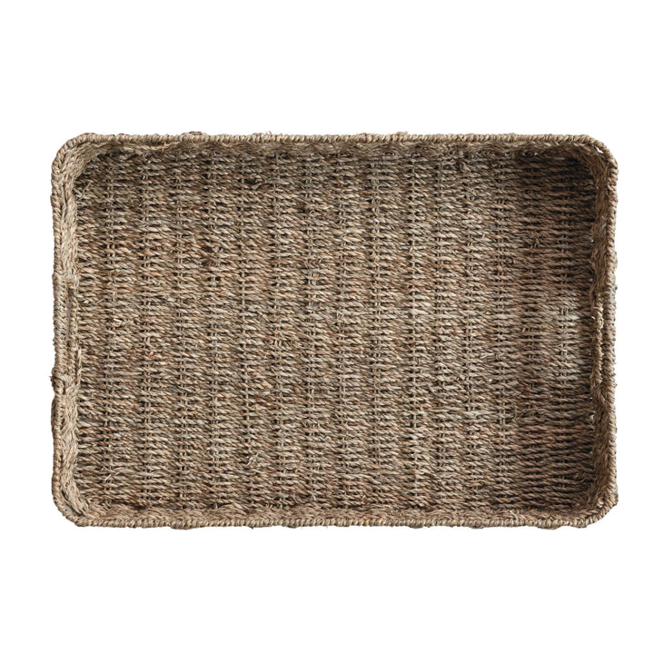 Seagrass Tray with Handles