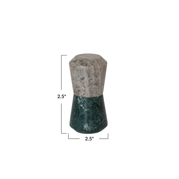 Stacked Salt & Pepper Shakers