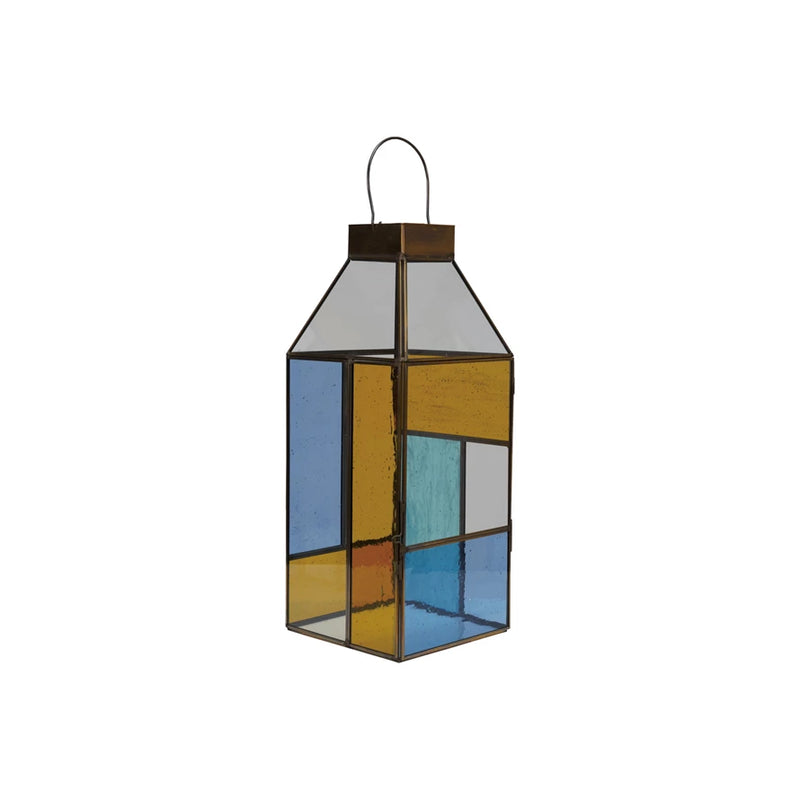 Glass & Copper Lantern