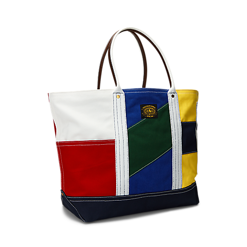 Preppy Canvas Bridle Tote - Madison's Niche 