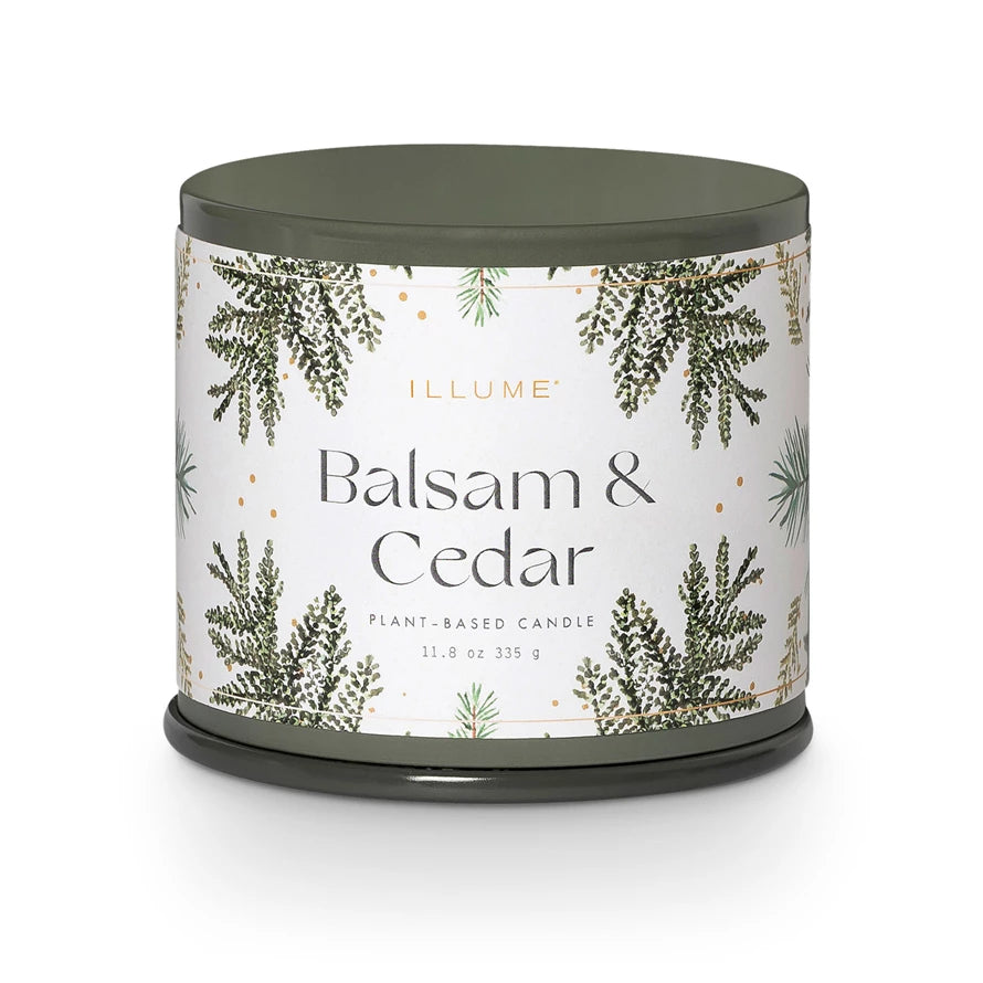 Balsam & Cedar Vanity Tin Candle - Madison's Niche 