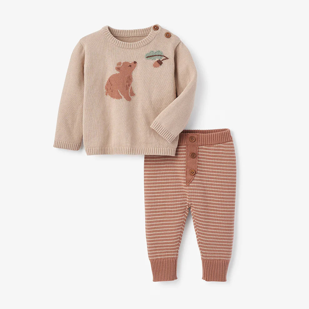 Bear Sweater & Pants Set - Madison's Niche 