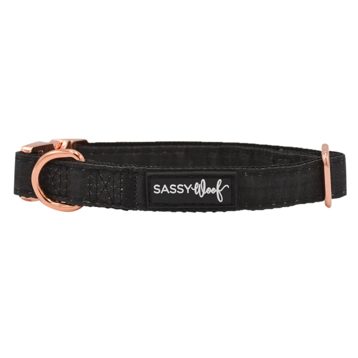 Black Dog Collar - Madison's Niche 