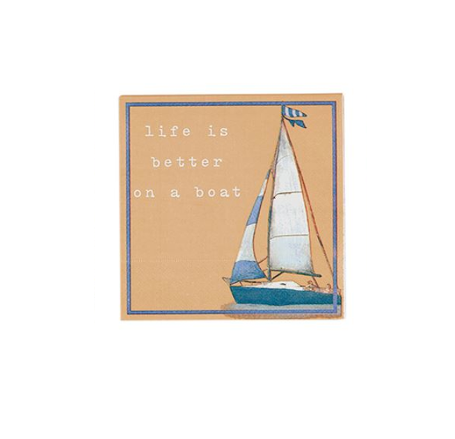 Sail Boat Napkins
