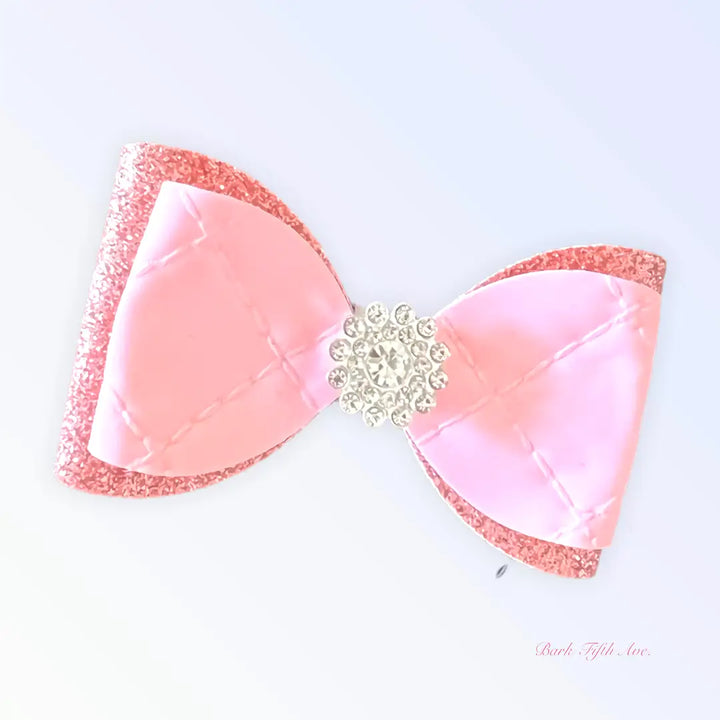 Quilted Glam Spring Bow