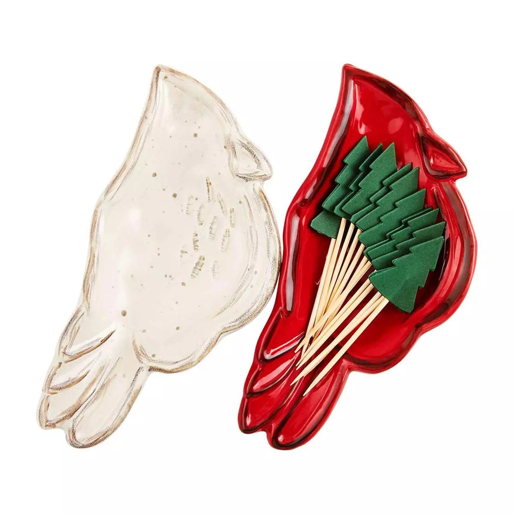 Cardinal Tidbit & Toothpick Set - Madison's Niche 