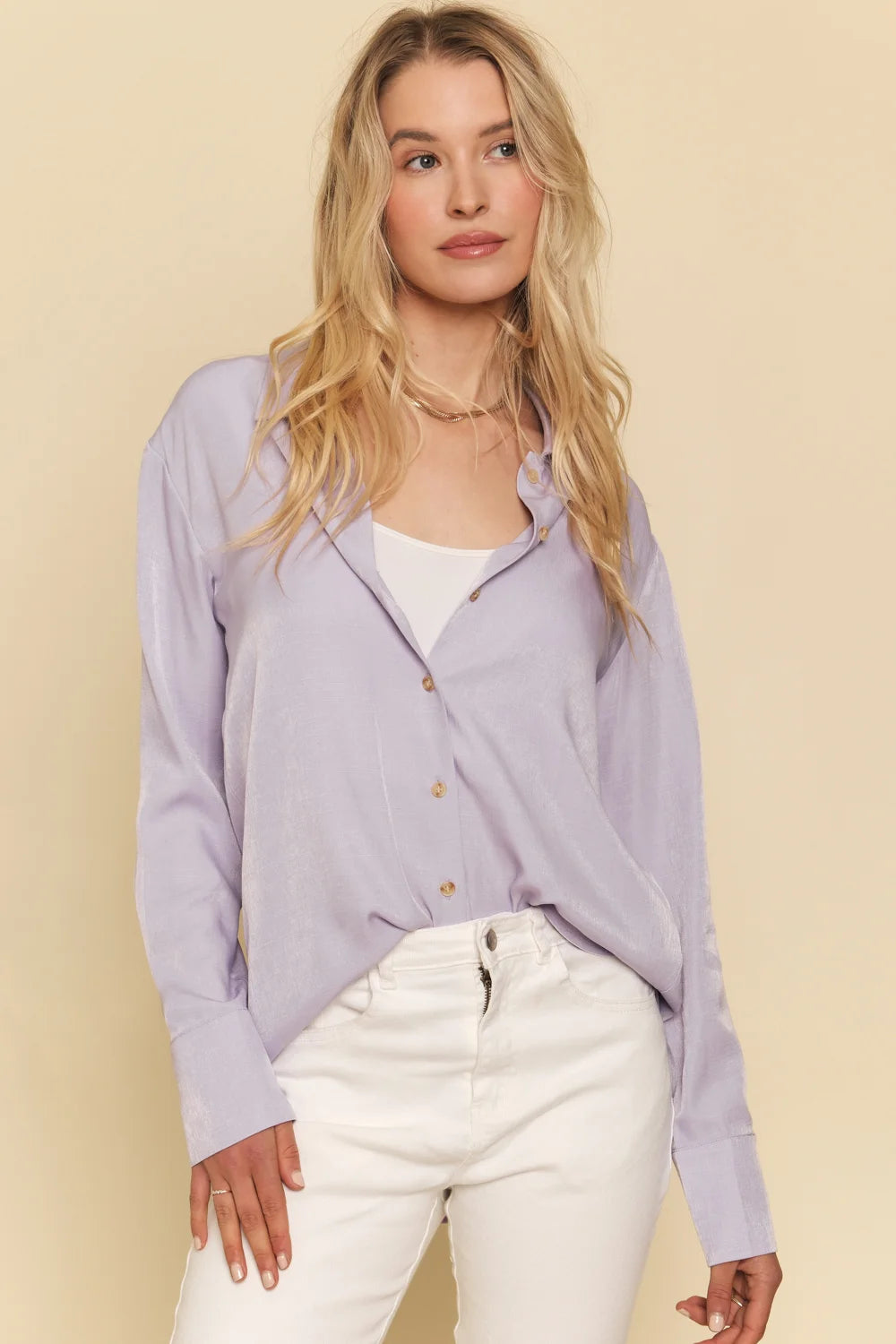 Carrol Button Down Top - Madison&