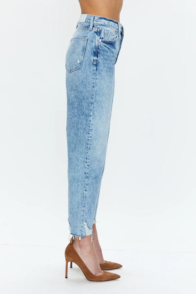 Cassie High Rise Straight Crop Jeans in Baja - Madison's Niche 