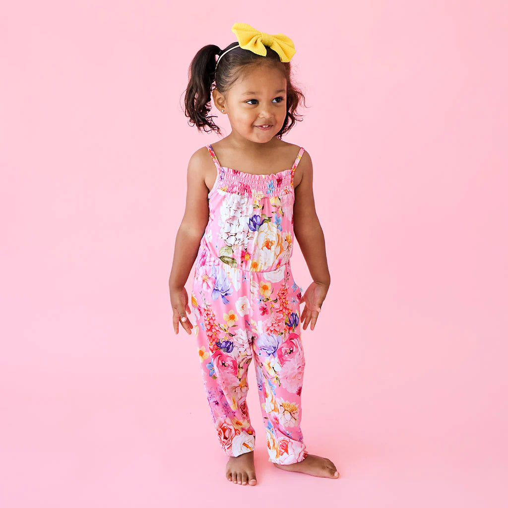 Chantria Smocked Jumpsuit - Madison's Niche 