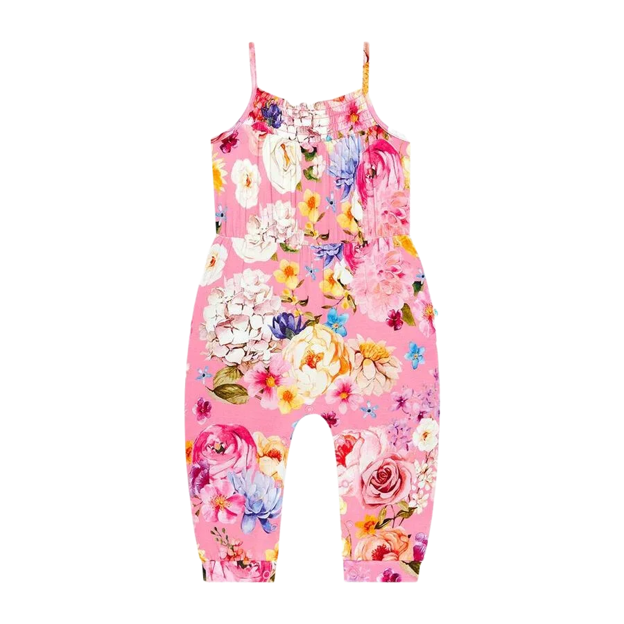 Chantria Smocked Jumpsuit - Madison's Niche 