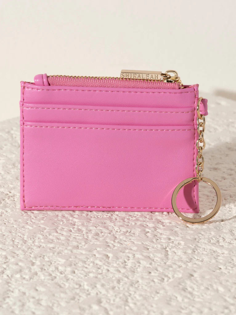 Charlie Card Case in Bubblegum - Madison's Niche 