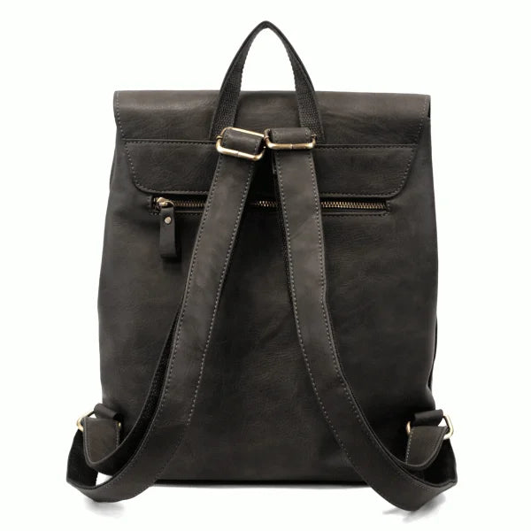 Colette Backpack In Black - Madison's Niche 