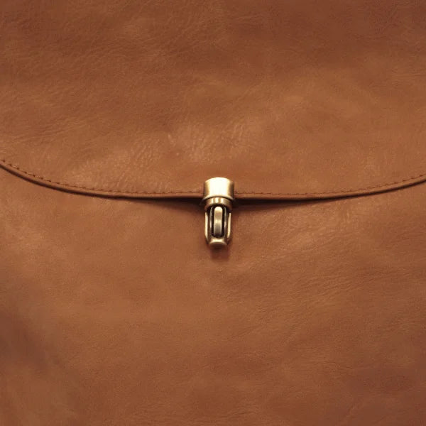 Colette Backpack In Saddle - Madison's Niche 