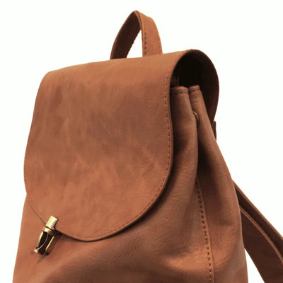 Colette Backpack In Saddle - Madison's Niche 