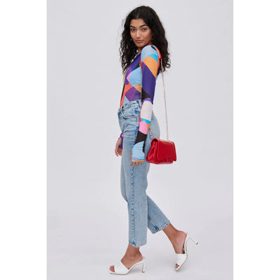 Colette Crossbody Bag in Red - Madison's Niche 
