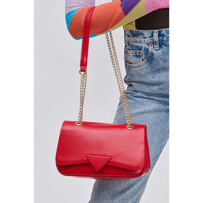 Colette Crossbody Bag in Red - Madison's Niche 