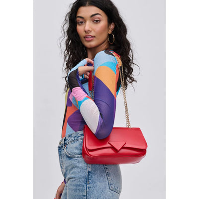 Colette Crossbody Bag in Red - Madison's Niche 