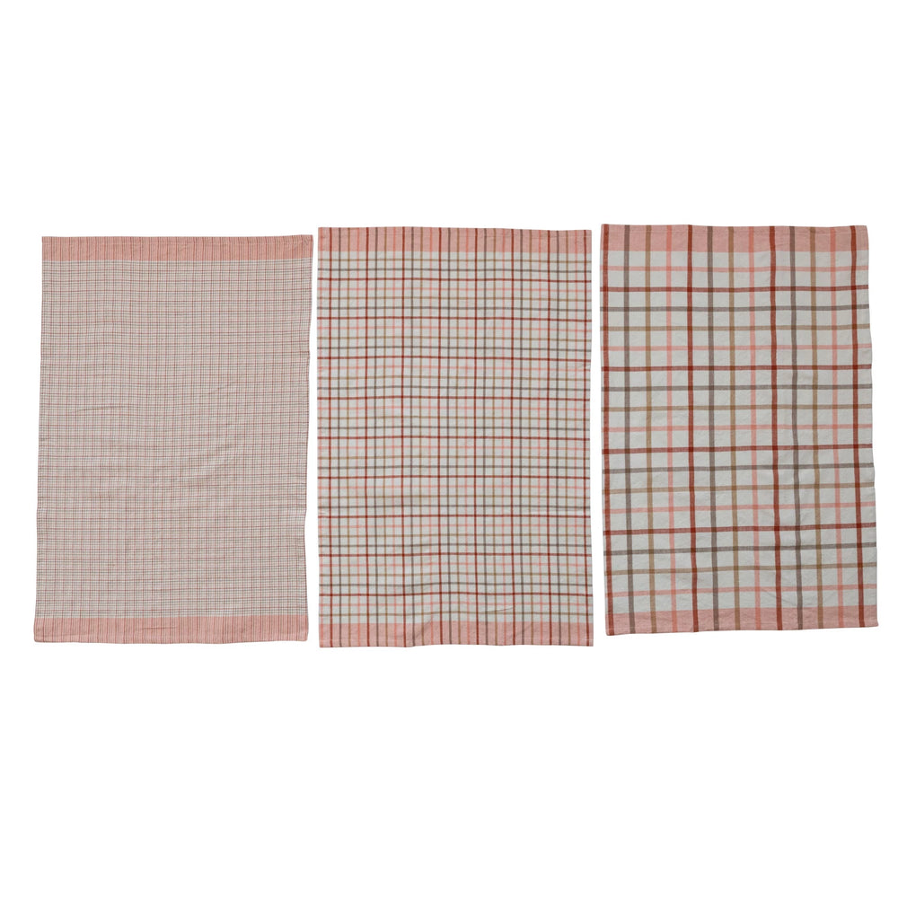 Cotton Plaid Tea Towels - Madison's Niche 