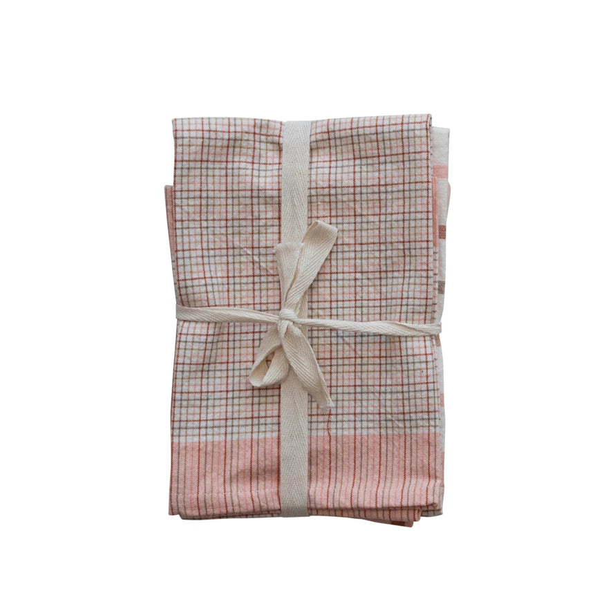 Cotton Plaid Tea Towels - Madison's Niche 