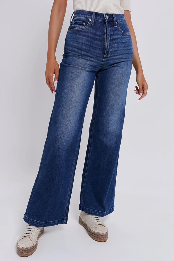 Lana High Rise Ultra Wide Leg in Mixer Madison's Niche 