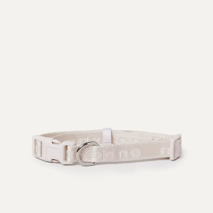 Signature Dog Collar in Sand - Madison's Niche 