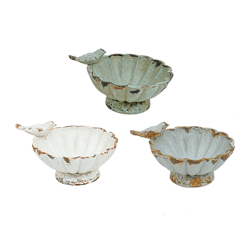 Pewter Bird Bowl - Madison's Niche 