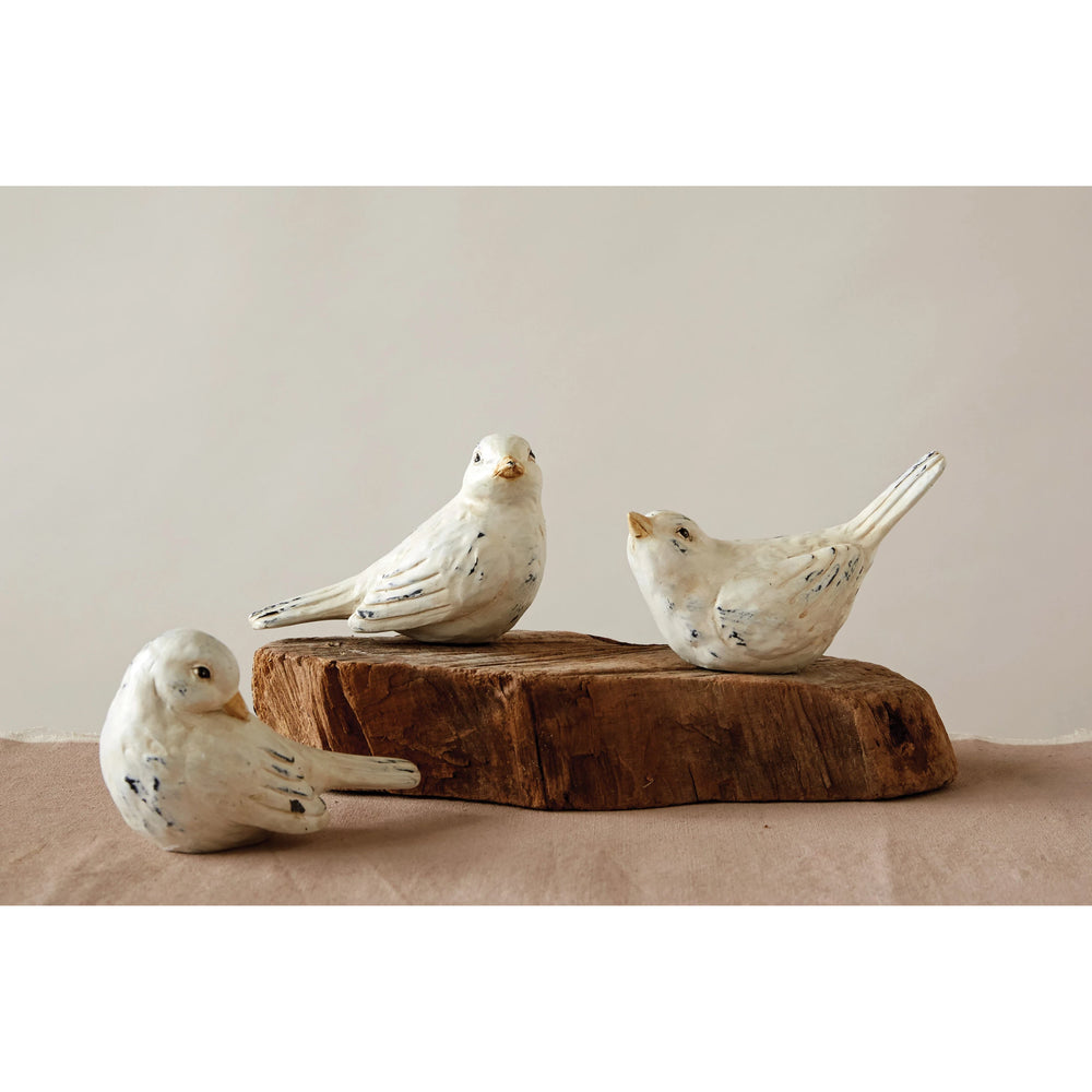 Distressed White Bird - Madison's Niche 