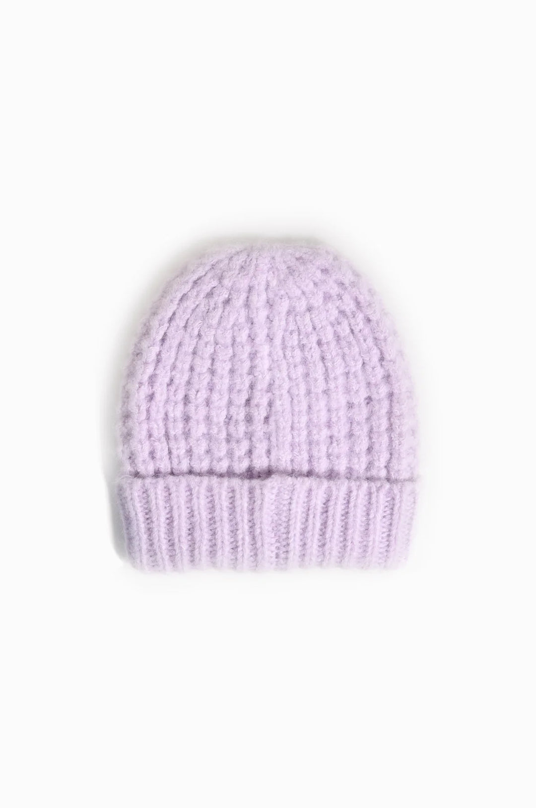 Dana Waffle Beanie in Lavender - Madison's Niche 
