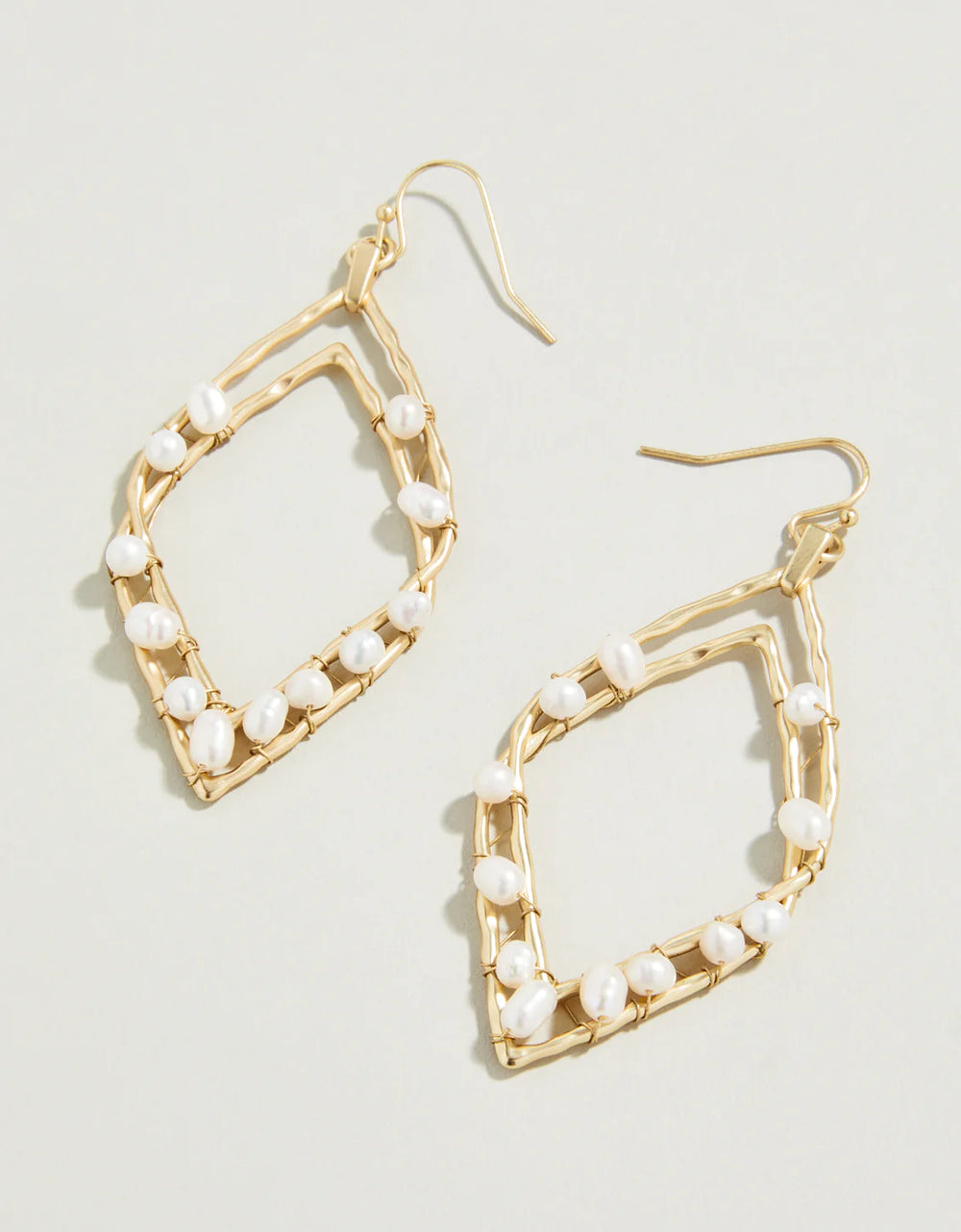 Deco Pearl Earrings - Madison's Niche 