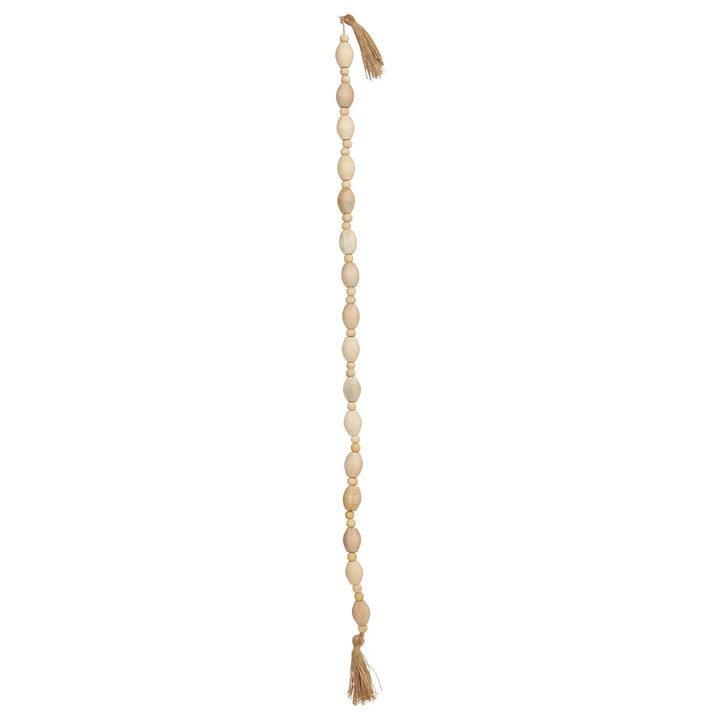Large Wood Bead Garland