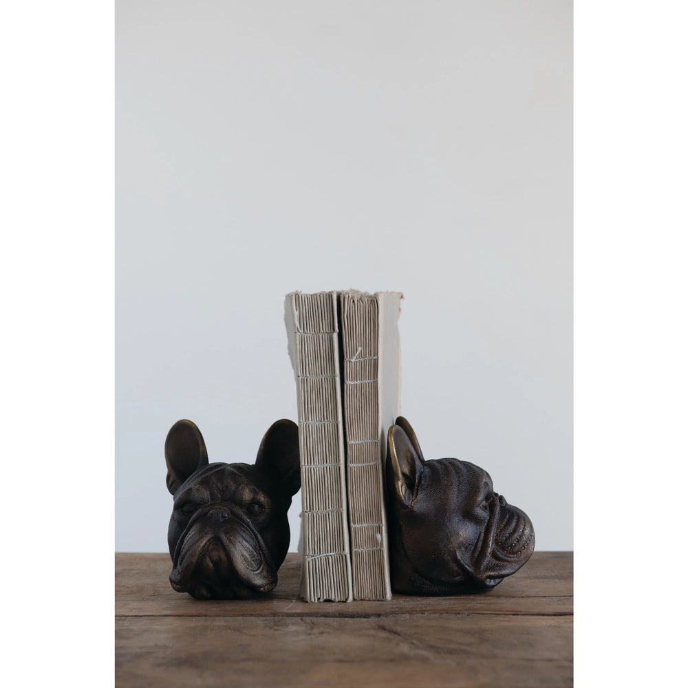 Dog Head Bookends - Madison's Niche 