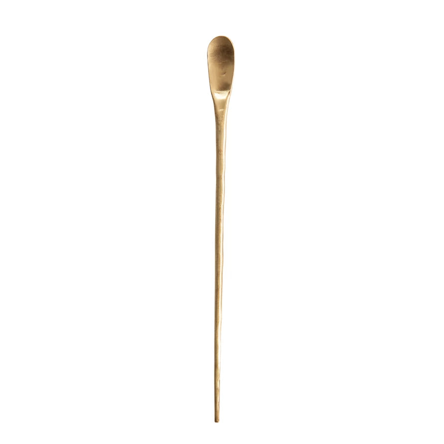 Brass Cocktail Spoon - Madison's Niche 