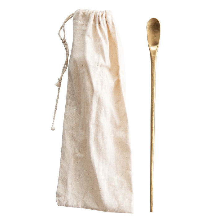 Brass Cocktail Spoon - Madison's Niche 